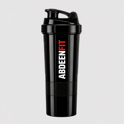 AbdeenFit Pro Shaker 600ml Black